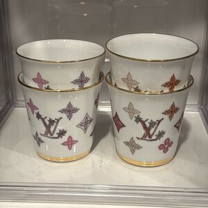 Louis Vuitton Porcelain Cups (brand new sold separately)
